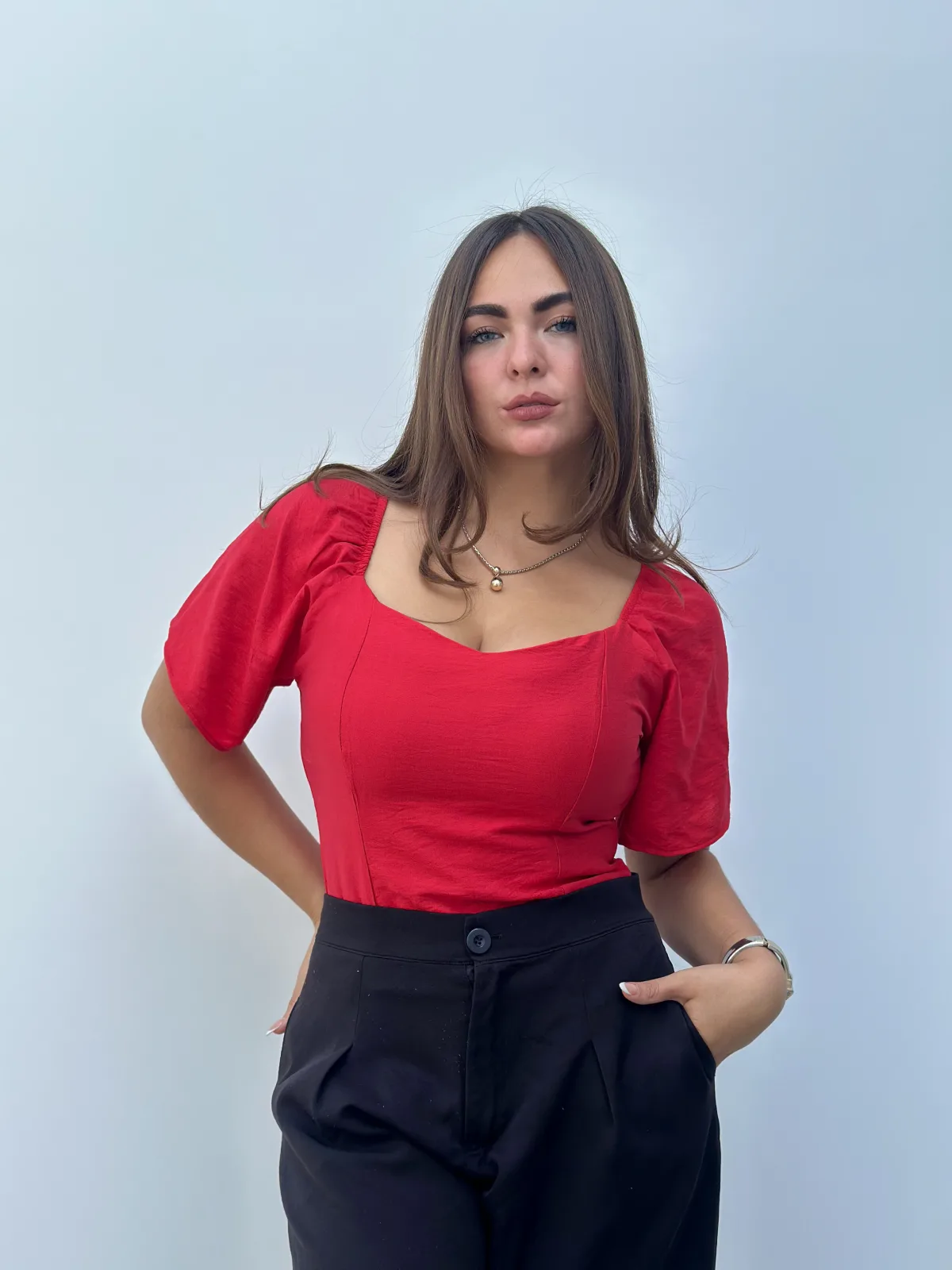 BLUSA LUANA ROJO