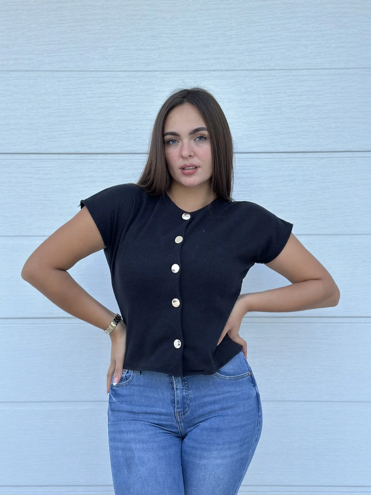 BLUSA FLORENCIA NEGRO