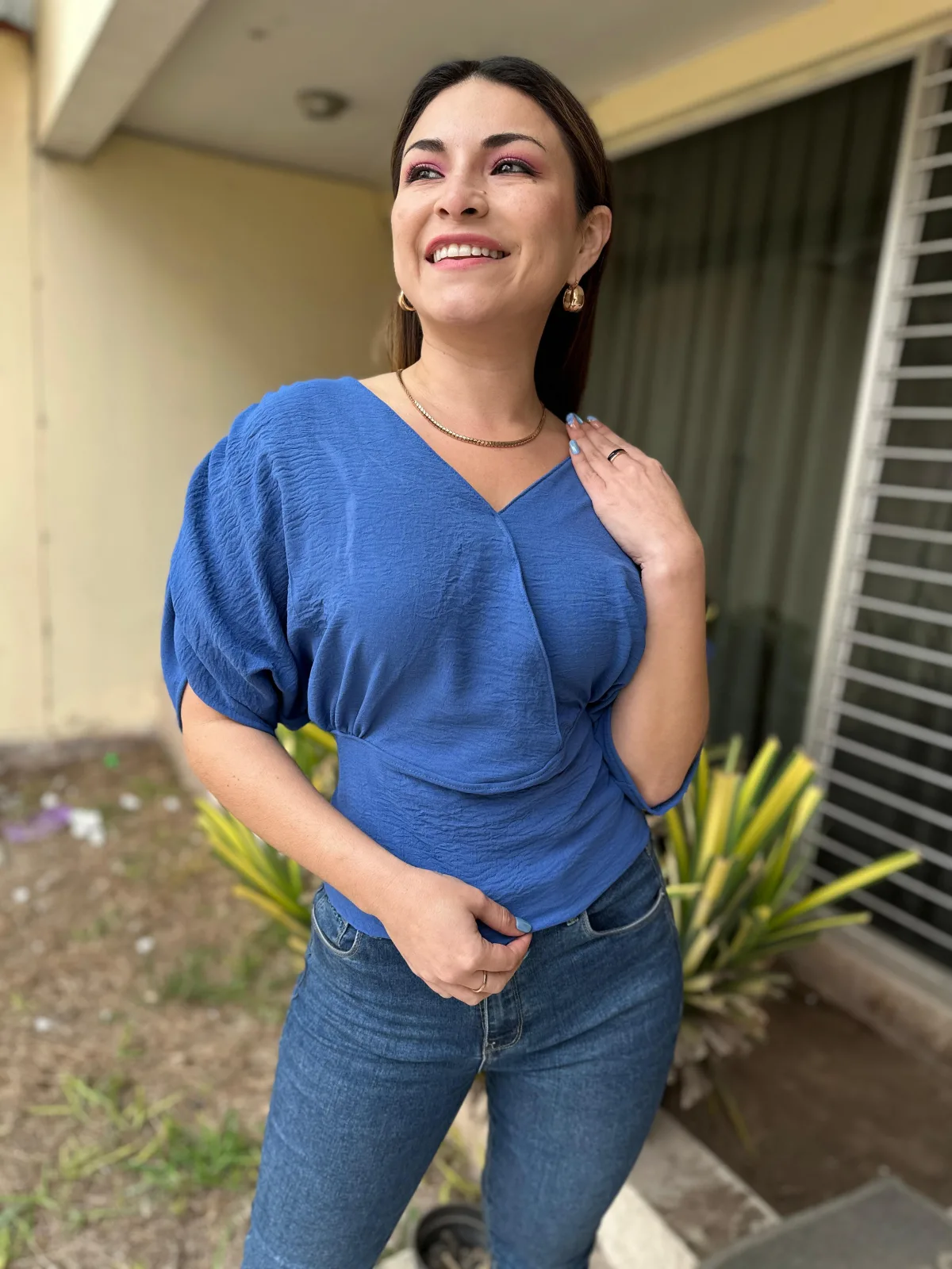 BLUSA ALESSIA AZUL