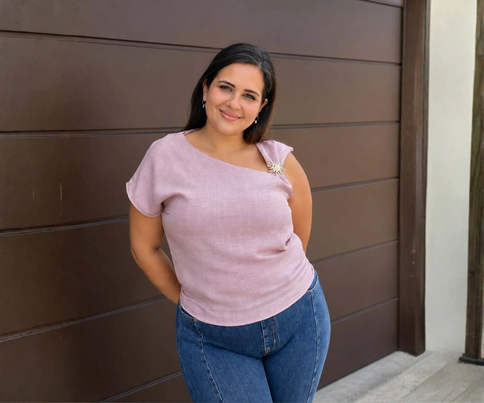 BLUSA TINA UVA