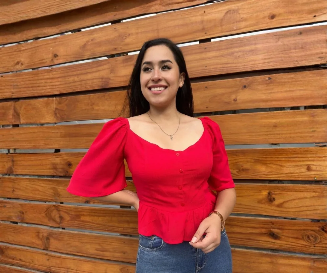BLUSA CATRINA ROJO