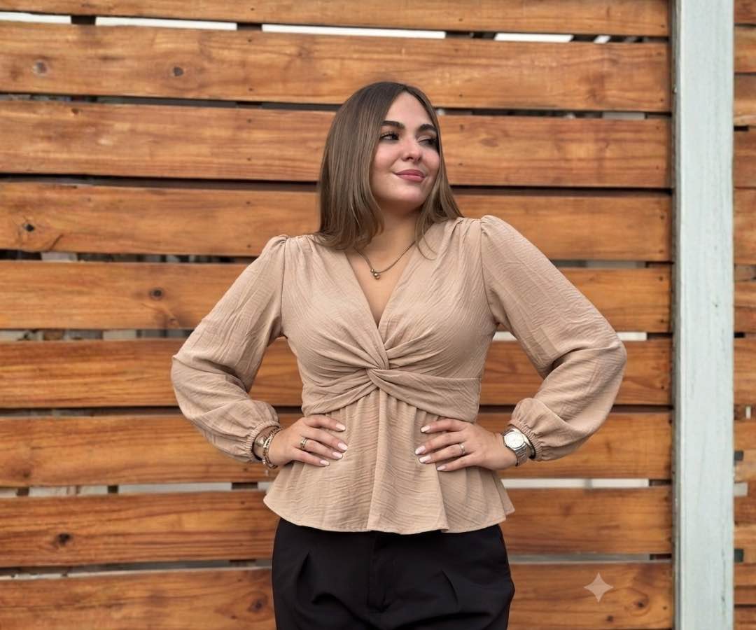 BLUSA AITANA BEIGE