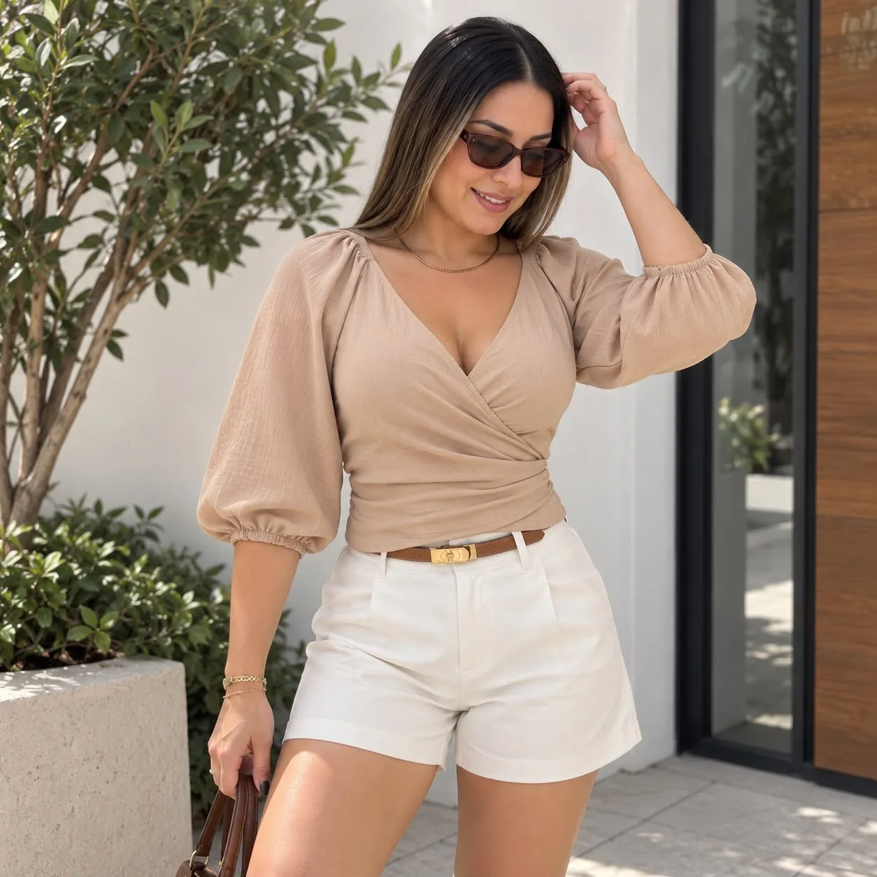 BLUSA DALIA BEIGE