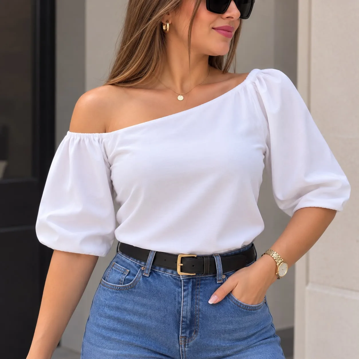 BLUSA CHARLOTTE BLANCO