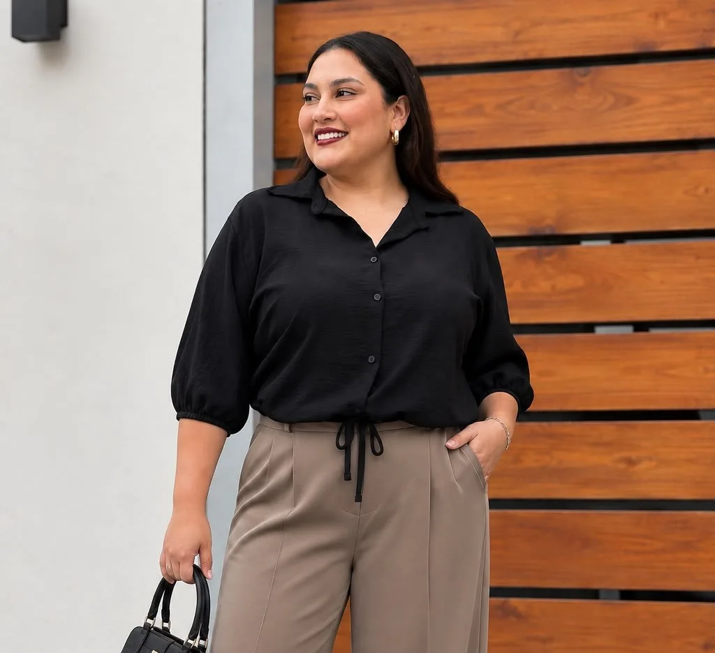 BLUSA ALBA NEGRO